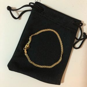 18K Gold Plated Bismark Chain Bracelet
